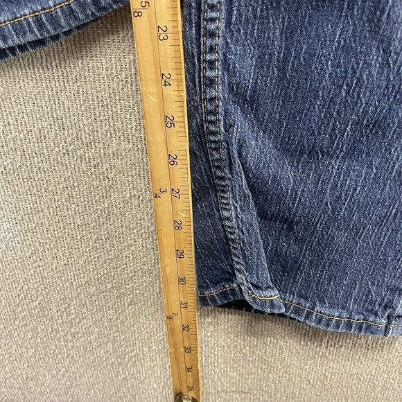 Levi's 505 Jeans Men's 36x34 Regular Fit Straight Leg - Picture 4 of 14